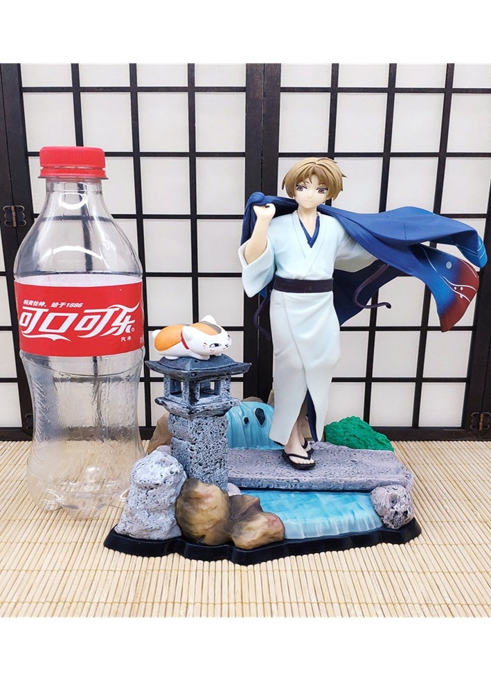 null - Natsume’s Book of Friends GK Natsume Takashi Madara (Neko Sensei) Grani Kit Theater Edition Model Figure Boxed Display Approx. 25cm - Image 1