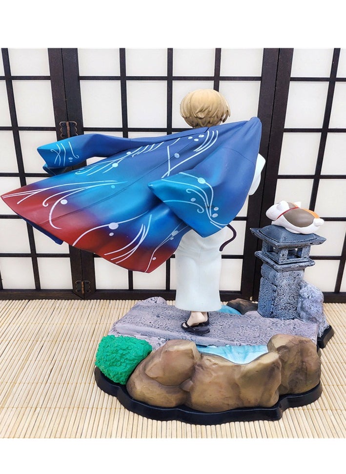 null - Natsume’s Book of Friends GK Natsume Takashi Madara (Neko Sensei) Grani Kit Theater Edition Model Figure Boxed Display Approx. 25cm - Image 1
