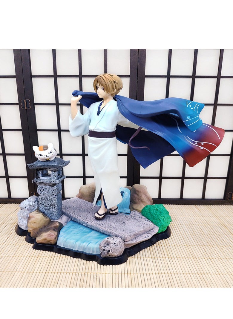 null - Natsume’s Book of Friends GK Natsume Takashi Madara (Neko Sensei) Grani Kit Theater Edition Model Figure Boxed Display Approx. 25cm - Image 1