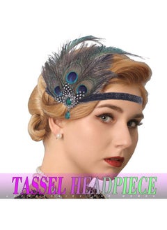 1920S Flapper Headpiece Peacock Headband Feather Headpieces Cocktail Hair Accessories For Women And Girls - pzsku/ZAFC0C830514966DFEC2BZ/45/_/1735566998/49f92a62-7ccd-49f3-a012-8d9fd91a06ff