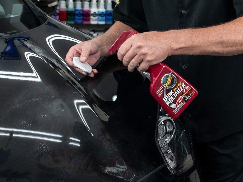 Meguiar's Quik Detailer, Mist & Wipe Car Detailing Spray, Clear Light Contaminants and Boost Shine with a Quick Detailer Spray that Keeps Paint and Wax Looking Like New, 32 oz - Image 2