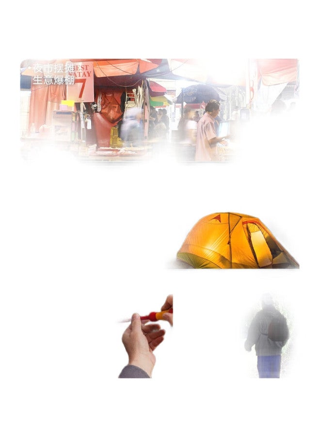 Oaks Camping Light, Solar-Powered Outdoor Long-Lasting Rechargeable Lighting, Tent Atmosphere Lantern, Hanging Style - Image 1