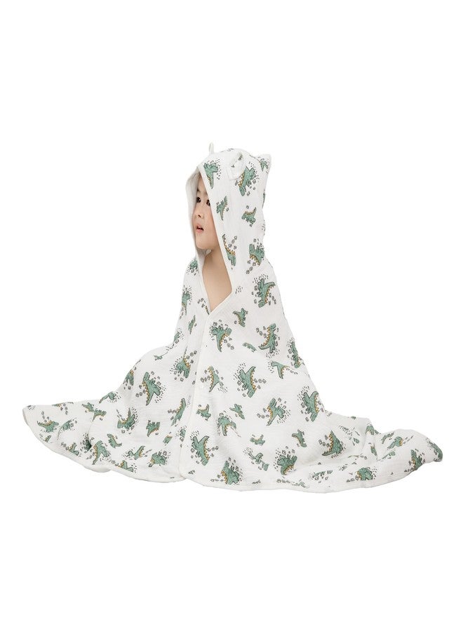 REMASS Hooded Baby Towel - Super Soft Baby Towel with Hood 25x51 Inches - Absorbent Baby Beach Towel for Newborn Infant Toddler 0-4 Years,Toddler Towels for boy