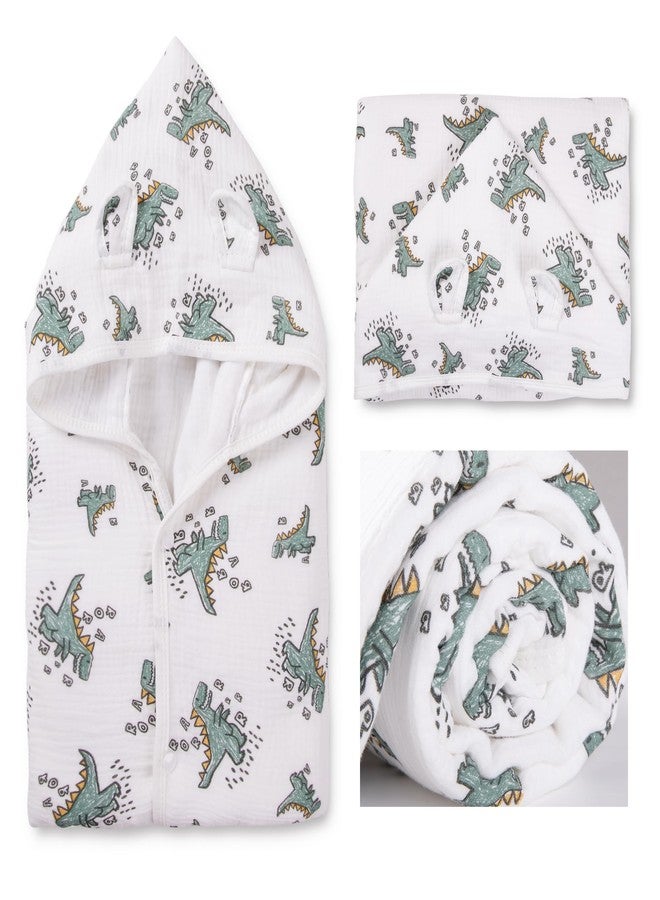REMASS Hooded Baby Towel - Super Soft Baby Towel with Hood 25x51 Inches - Absorbent Baby Beach Towel for Newborn Infant Toddler 0-4 Years,Toddler Towels for boy - Image 2
