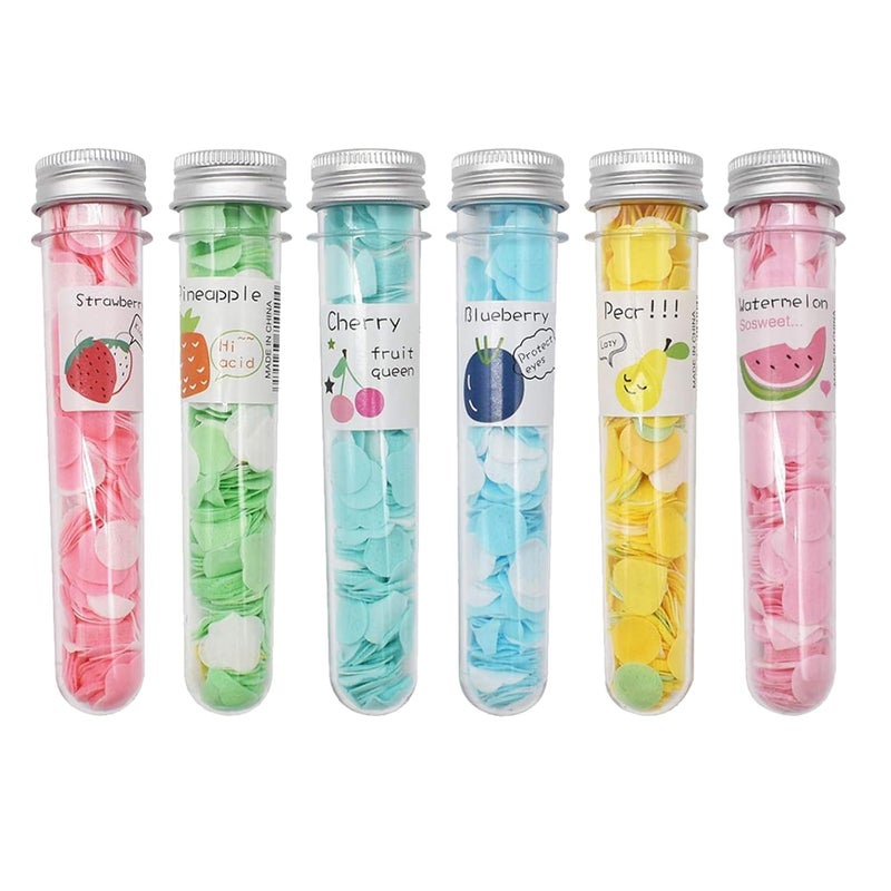 APEROL DESIGN APEROL DESIGN Tube Shape Bottle Paper Soap Clean Soft Bath For Travel Essentials for Women Men Handwash Travel Accessories for Kids 6  - Image 1