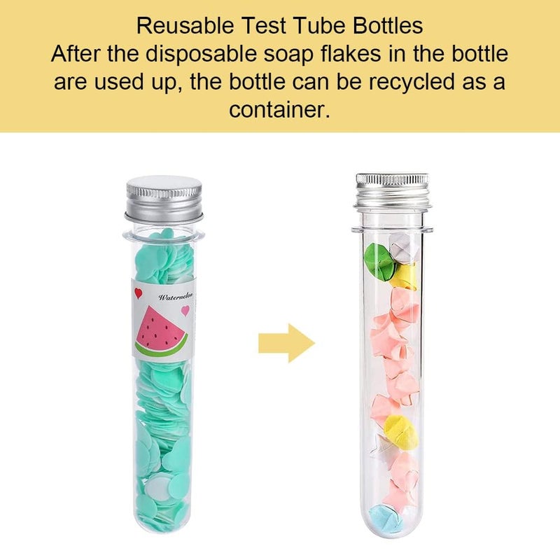 APEROL DESIGN APEROL DESIGN Tube Shape Bottle Paper Soap Clean Soft Bath For Travel Essentials for Women Men Handwash Travel Accessories for Kids 6  - Image 5