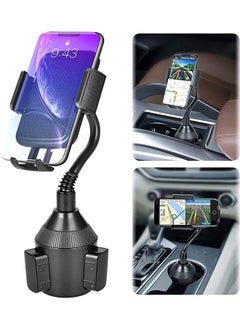PADOM Padom Car Cup Holder Phone Mount with A Long Flexible Neck for any Cell Phones iPhone 11 Pro iPhone Max iPhone SE iPhone XS iPhone Max iPhone X iPhone 8 iPhone 7 Plus Galaxy Google Pixel  - Image 3