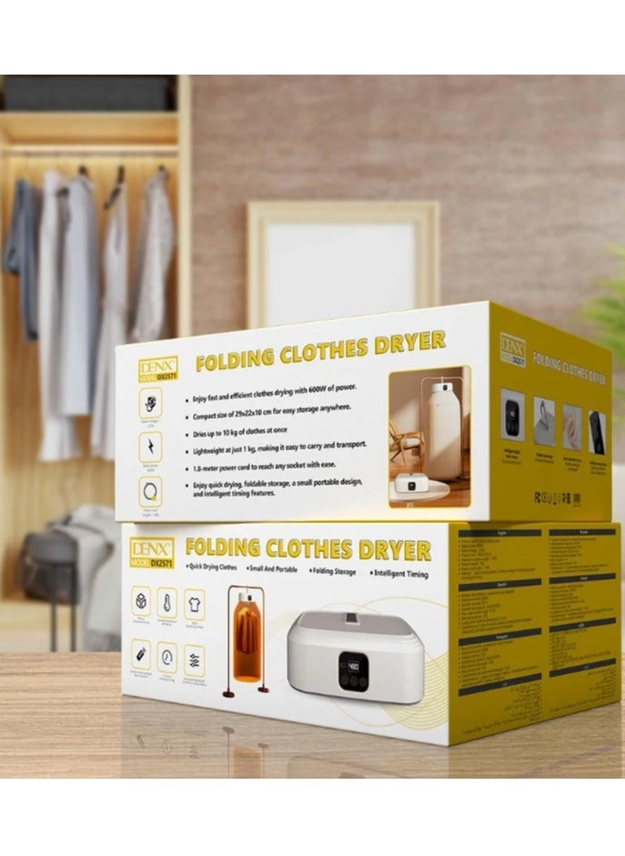 Denx Foldable Electric Clothes Dryer Dx2571  - Image 5