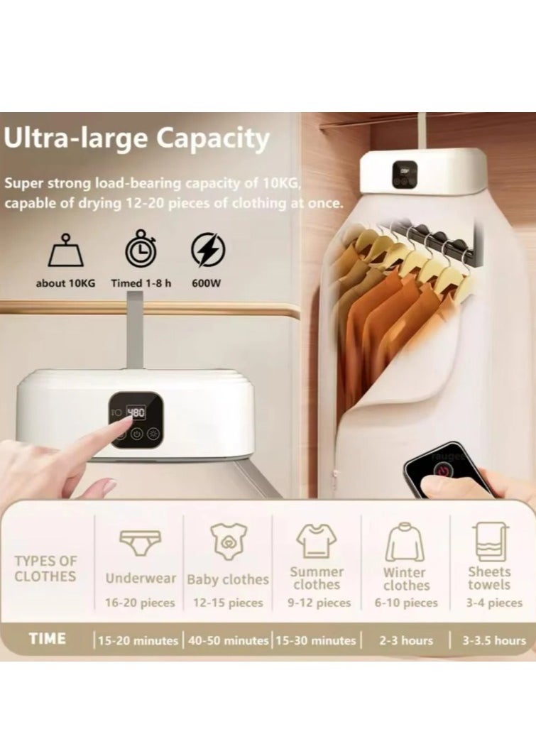 Denx Foldable Electric Clothes Dryer Dx2571  - Image 4