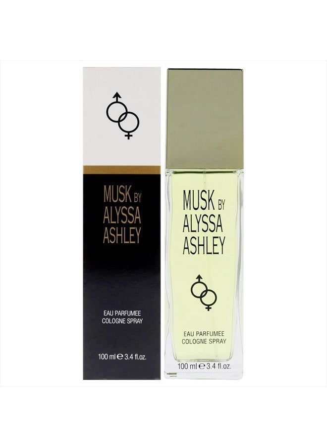 ALYSSA ASHLEY - Alyssa Ashley Musk Cologne Spray Women 3.4 oz - Image 1