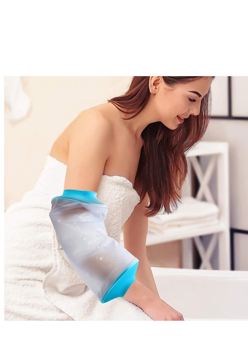 Generic PICC Line Arm Sleeve Protector For Bath Adult (Small Size) Waterproof u0026 Comfortable Shower Bag For Broken Wound Elbow Reusable Bandage Shower Cover Dressing Protector - Image 4