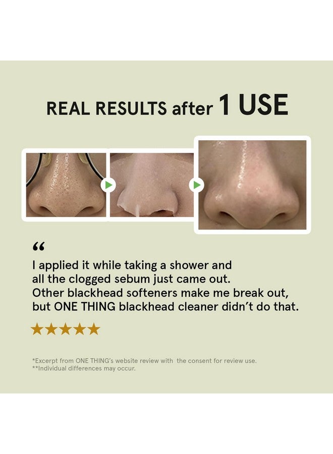 ONE THING Witch Hazel Blackhead Cleaner 3.38 Fl. Oz. Unclog Pores Nonirritating Exfoliating Pack Nose Pore Strips Blackhead Whitehead Remover Refine Pores Acne Prone Skin Korean Skin Care - Image 4