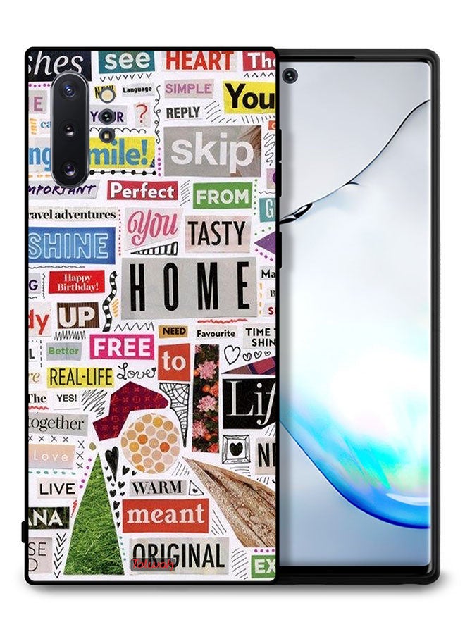 Tolwak Samsung Galaxy Note 10 Plus Protective Case Cover Meant Original Stickers - Image 1