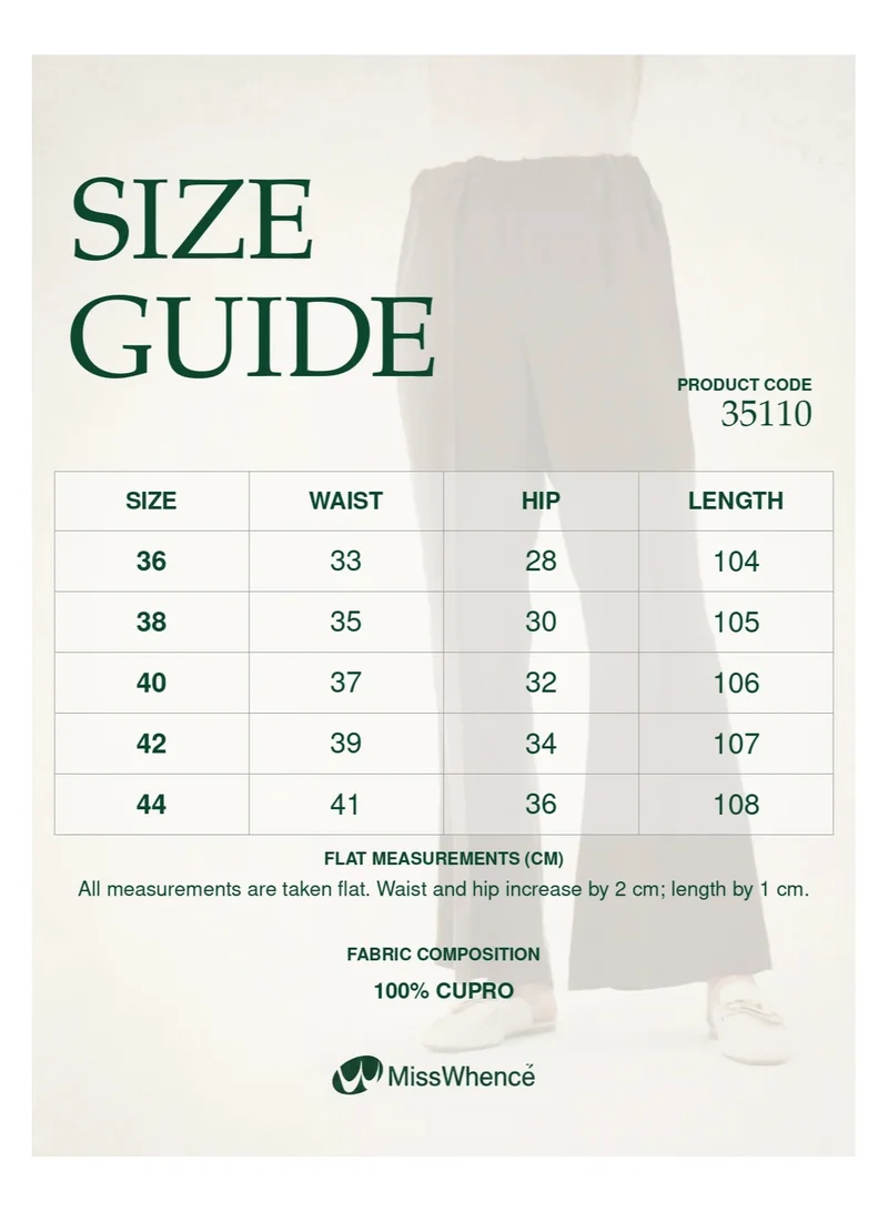 MissWhence Cupra Relaxed Fit Pants - Brown
