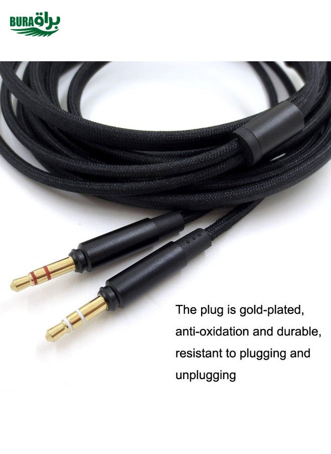 BURAQ For Beyer T1(2nd/3rd Generation) T5 / Amiro Balanced Headphone Cable 4 Core XLR Head  - Image 3