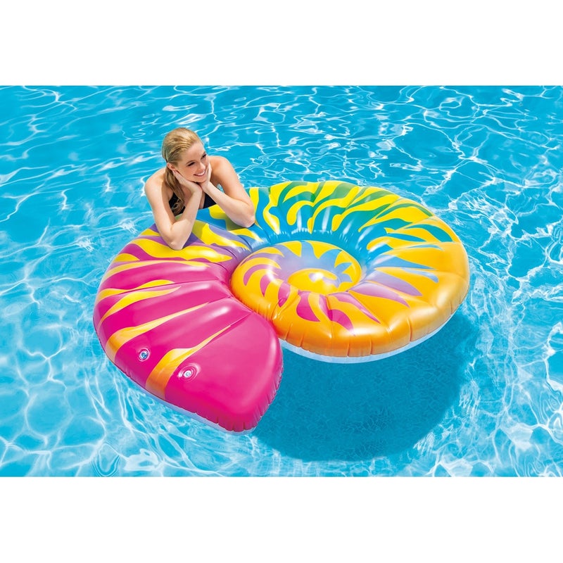 Intex - Rainbow Seashell Inflatable Pool Float 175x140 cm - 58791EP - Image 2