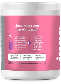 JUNP JUNP Hydration Electrolyte Powder, Electrolytes Drink Mix Supplement, Zero Calories Sugar and Carbs, Kosher, Grape Flavor, 90 Servings  - Image 3