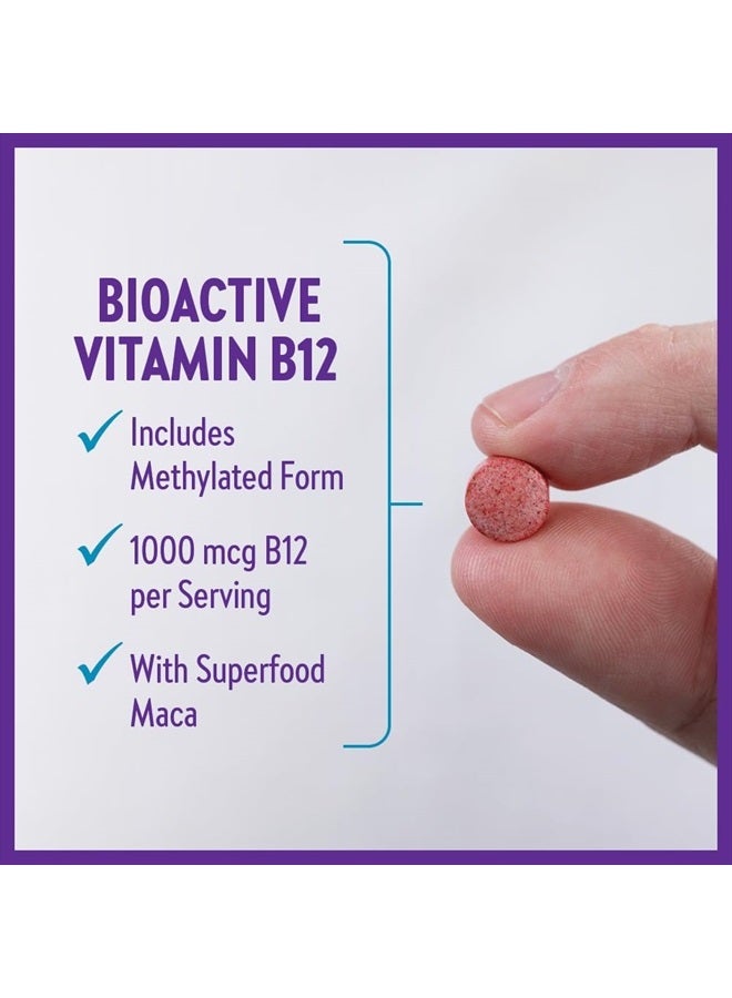 New Chapter Fermented Vitamin B12 1,000 mcg, USDA Organic, ONE Daily for Cellular Energy + Healthy Blood Cells, Certified Vegan, Gluten Free - 60 Count - Image 3