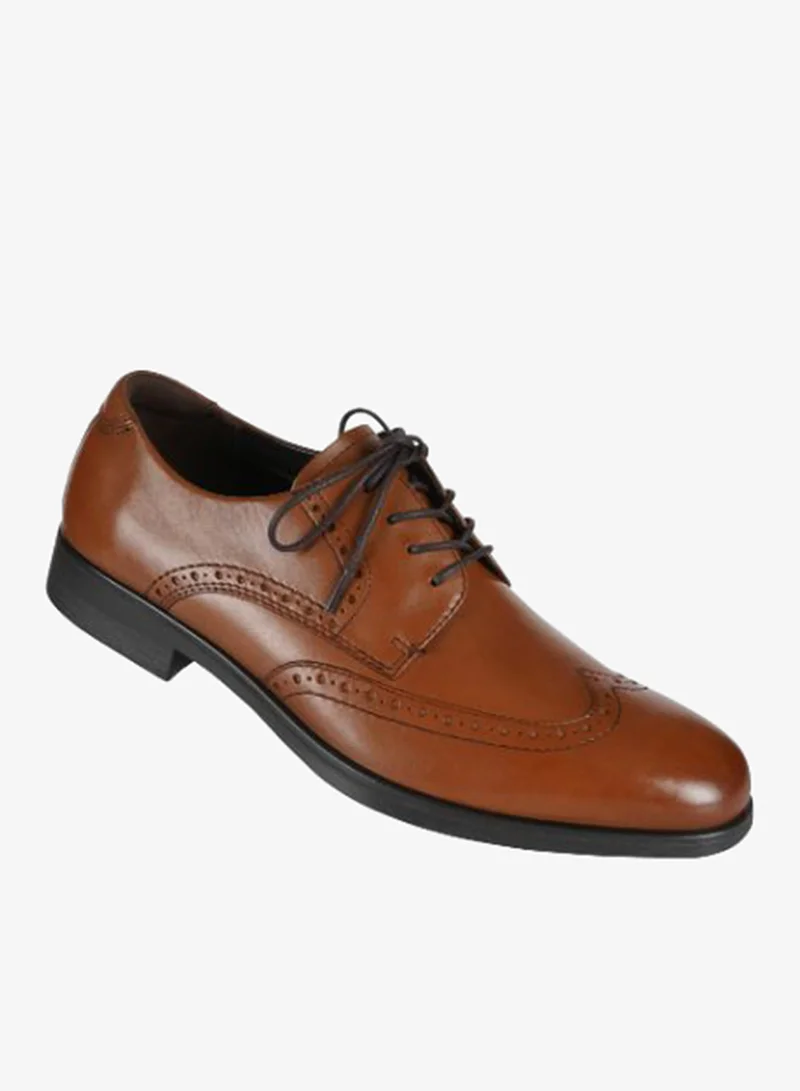 071-2094 Josef Seibel Mens Formal Laceup Shoes Leather Light Brown M756-05BRN