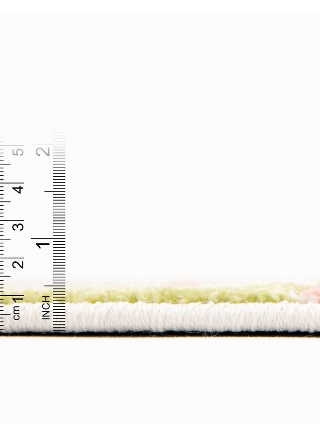 Unique Loom Whimsy Kids Collection Area Rug Chicklets (2' 2" X 6' 1" Runner Multi Black) - Image 5