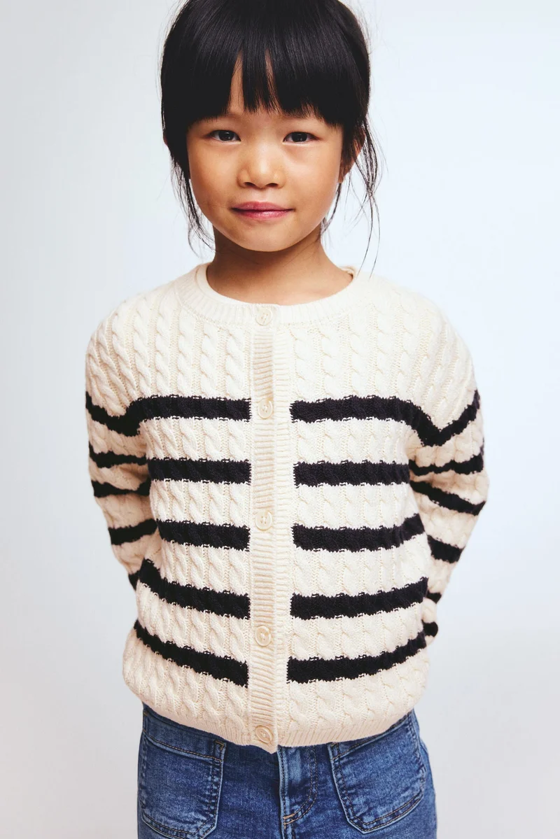 H&M Cable-knit cardigan