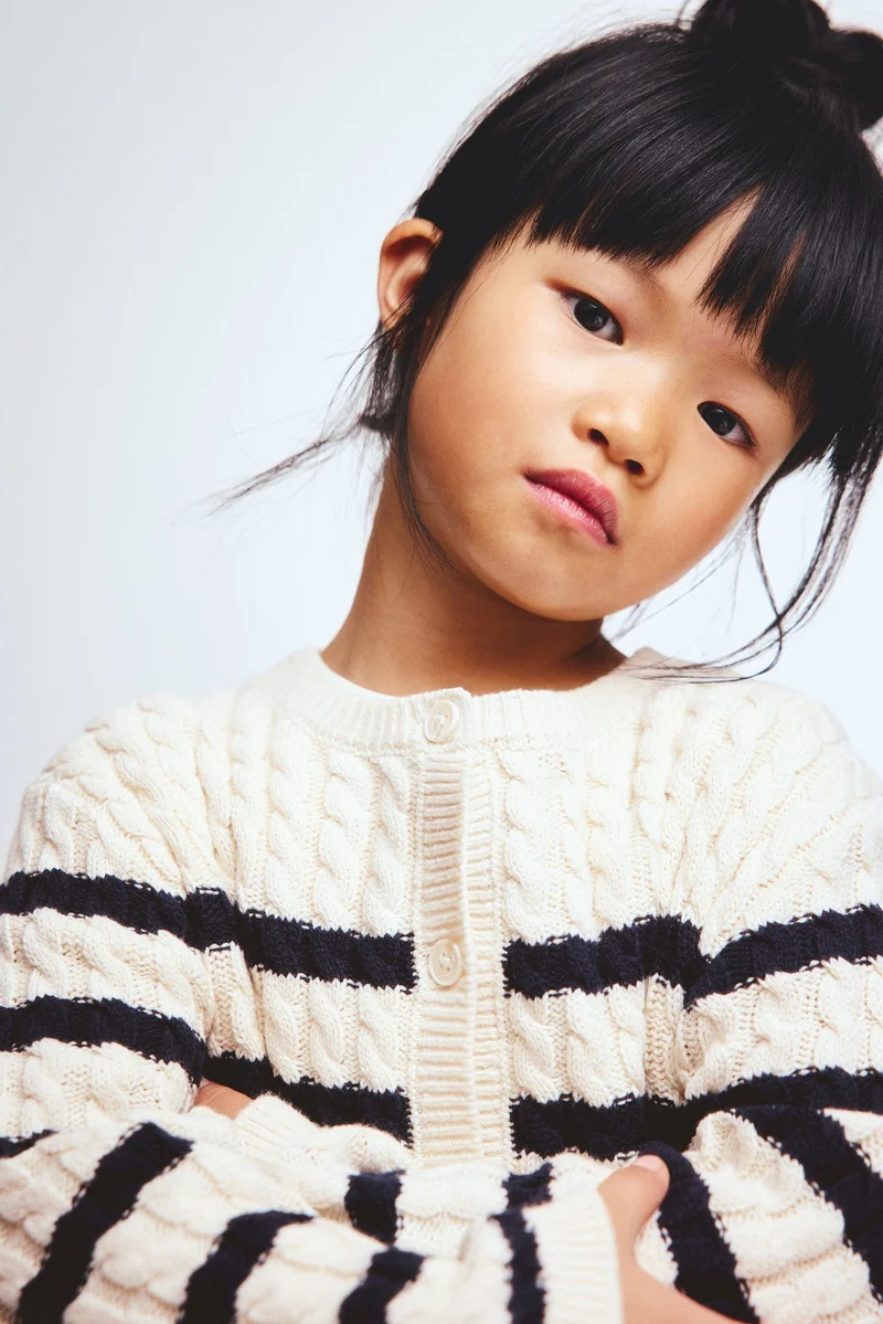 H&M Cable-knit cardigan