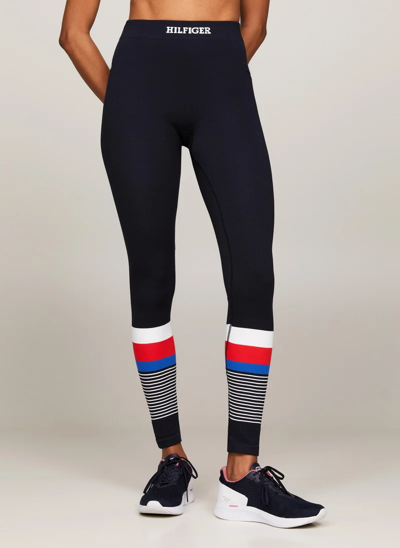 TOMMY HILFIGER Global High Waisted Seamless Leggings