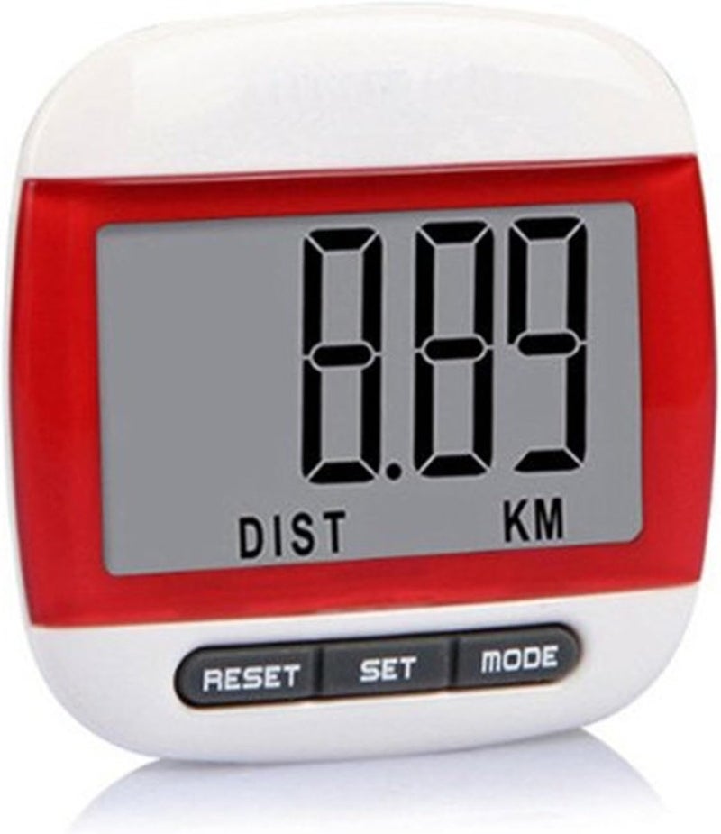 comfrt Multi-Function LCD Display Pedometer Jogging Step Pedometer Walking Calorie Distance Counter - Image 1