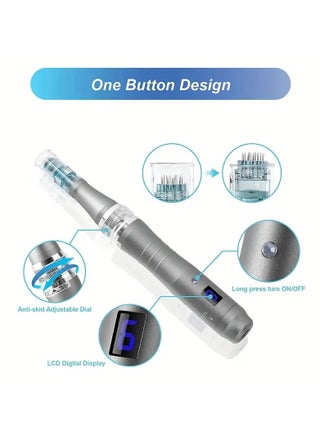 Dr.Pen Ultima M8 Professional Microneedling Pen - Cordless Derma Auto Pen - Best Face and Body Skincare Kit with 20pcs Multiple specification needles - view 5