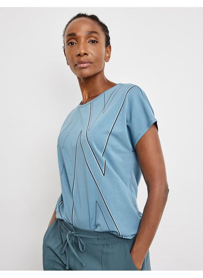 GERRY WEBER - Top with a graphic print - Image 1