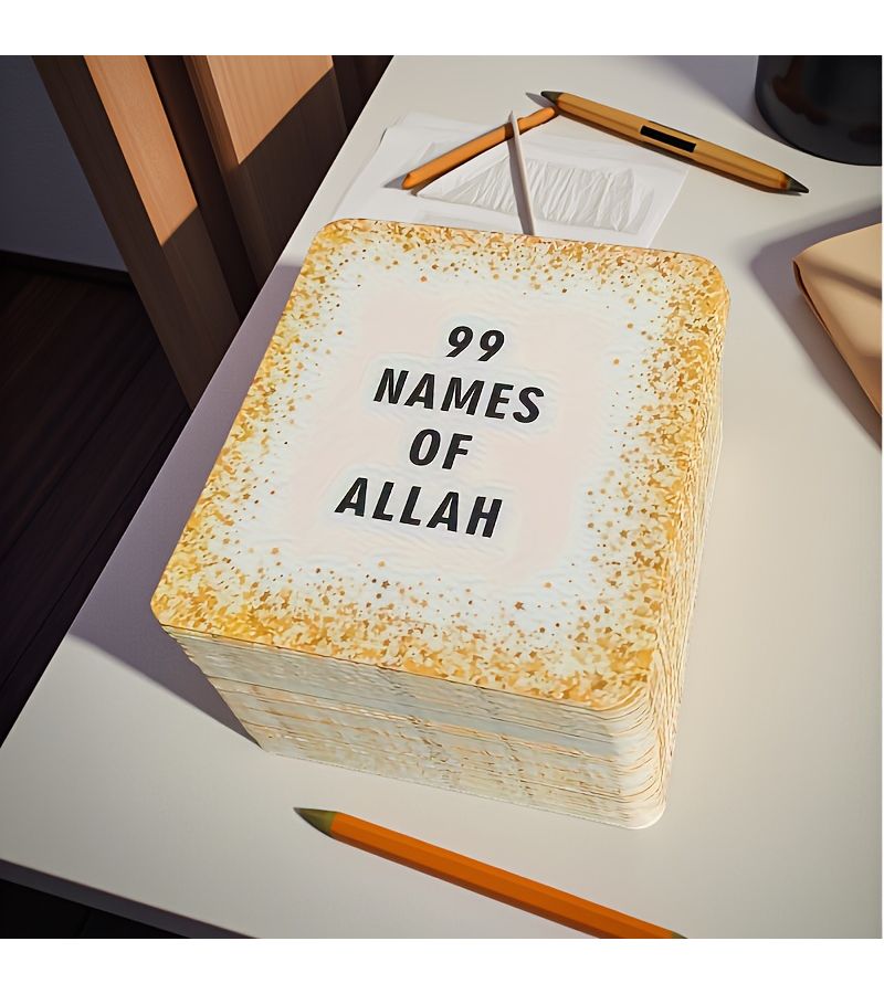 أسماء الله الحسنى التسعة والتسعون ومعانيها نموذج T5001 - Image 5