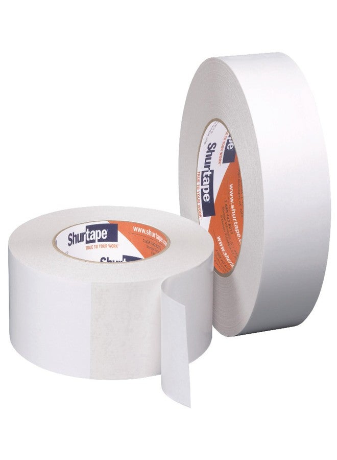 شورتاب شريط لاصق مزدوج الجوانب غير منسوج من Shurtape DT-200/WI1555: 1-1/2 بوصة × 55 ياردة، أبيض - Image 3