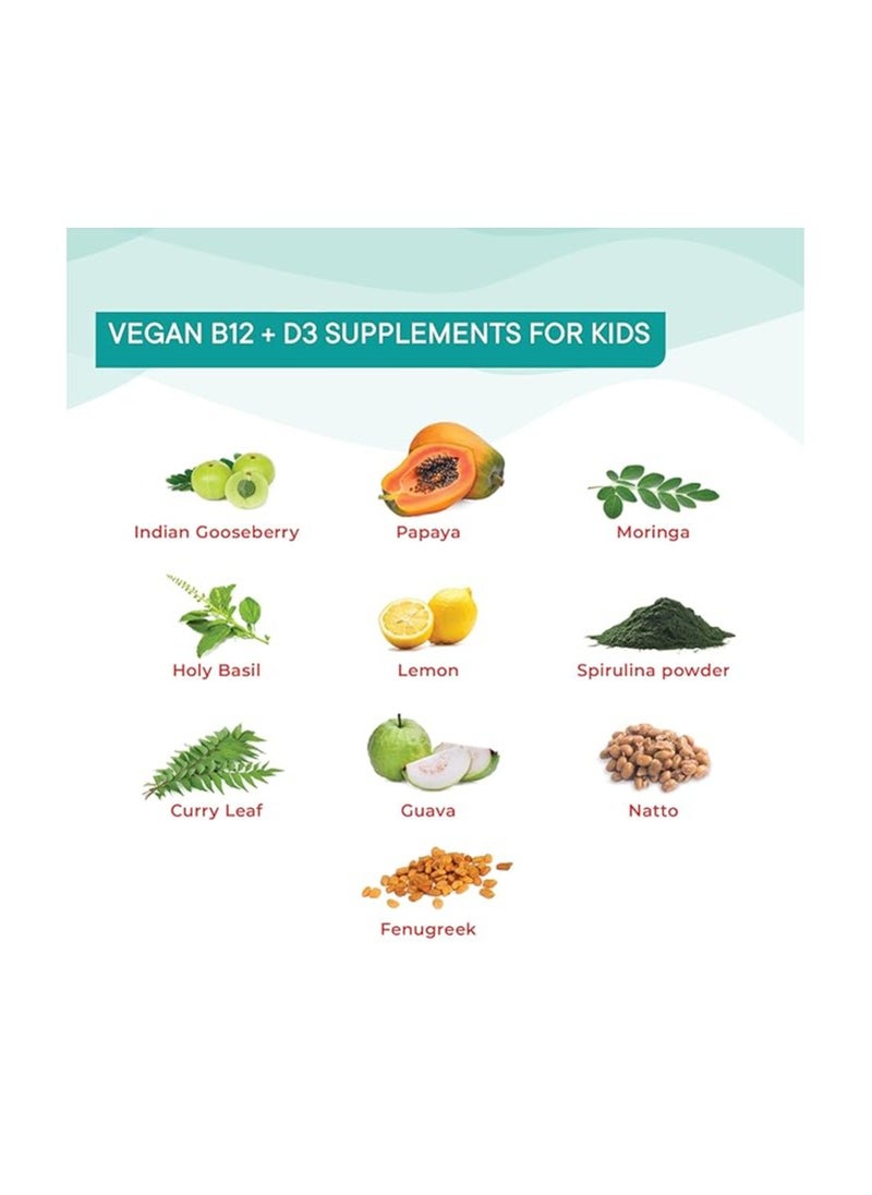 WELLBEING NUTRITION Frozen Elsa Melts Vitamin B12, D3 & K2 For Kids (6+) Exotic Mango Flavor (30 Oral Strips)  - Image 3