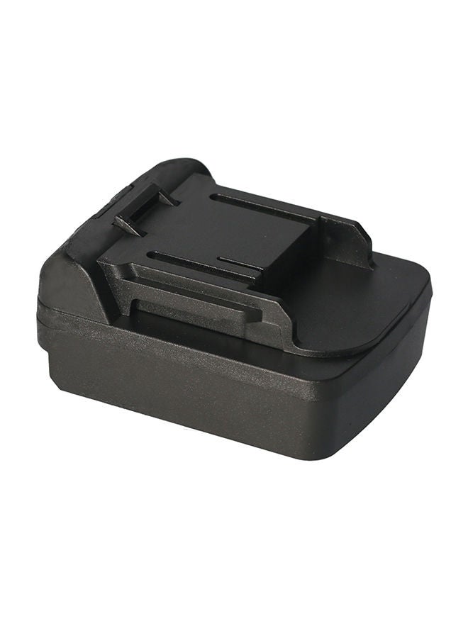 Loquat Lithium Battery Convert Adapter Black 11.5x5.5x8.8cm - Image 1