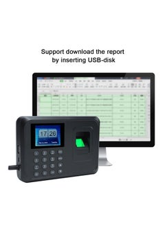 NIBEMINENT Biometric Machine Eith Display Screen Black  - Image 5