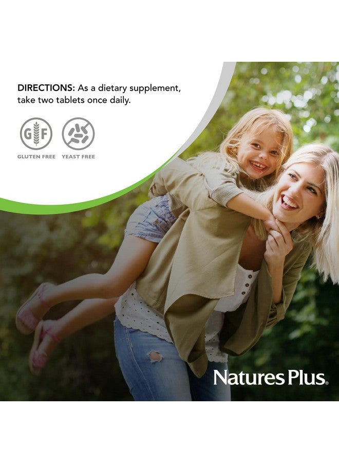 NaturesPlus Women's Ultra Hair Plus, Sustained Release - 60 Tablets - All-Natural Hair Growth Supplement - with Biotin - Promotes Healthy Hair, Skin & Nails - Gluten-Free - 30 Servings - Image 5