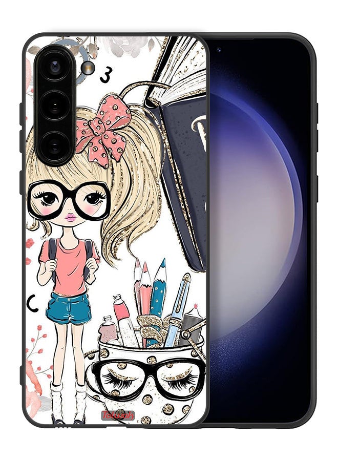 Tolwak Samsung Galaxy S23 5G Protective Case Cover Unicorn Girl Art - Image 1