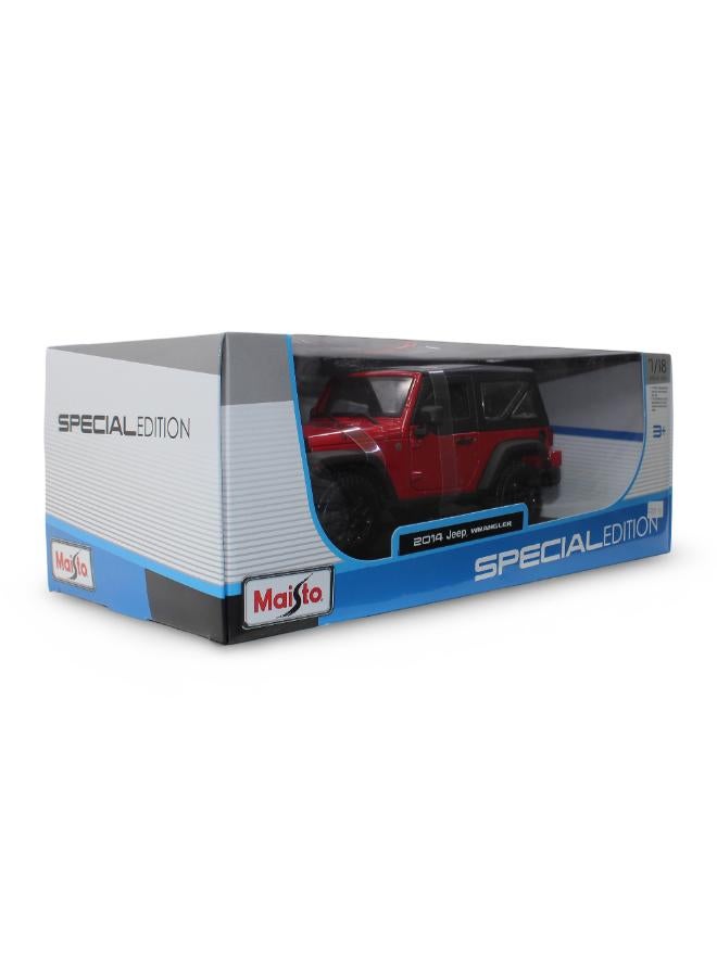 Maisto 2014 Jeep Wrangler Die-Cast Model – 1:18 Scale - Image 2