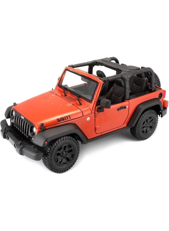 Maisto 2014 Jeep Wrangler Die-Cast Model – 1:18 Scale - Image 1