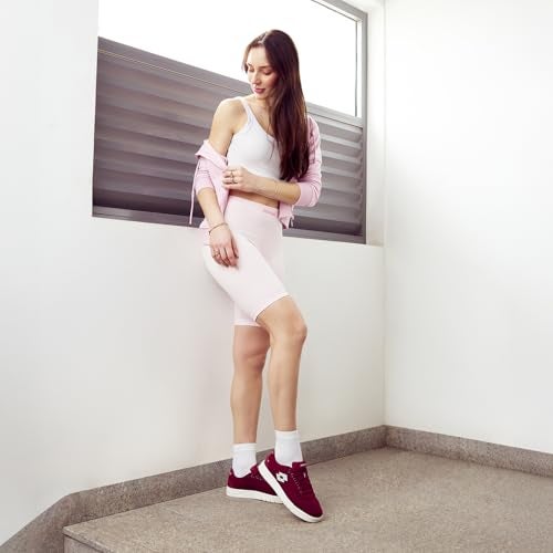 Lotto Women Impulso Mistro Maroon Sneakers - Image 4