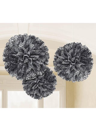 Black Fluffy Decoration Assorted Size 3pcs - pzsku/ZAFC30B586E976B3FCEC0Z/45/_/1722854893/96a4784e-bbb8-47c7-b258-a589630fa1a0