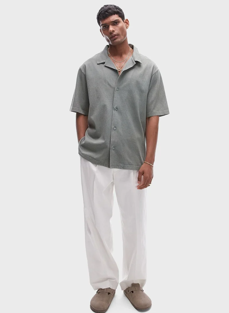 TOPMAN Oversized Relaxed Fit Shirt