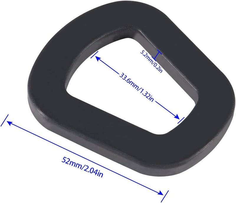AITIAO 8pcs Jerry Can Gaskets Rubber Fuel Can Gaskets Replacement Gas Gaskets Gas Can Spout Gaskets Replacement Gaskets Fuel Washer Seals for 20L Jerry Can Spout Gas Can Spout - Image 2