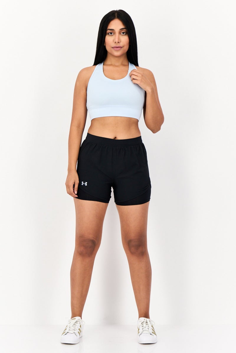 UNDER ARMOUR Women Sportswear Fit Training Shorts, Black - Image 4