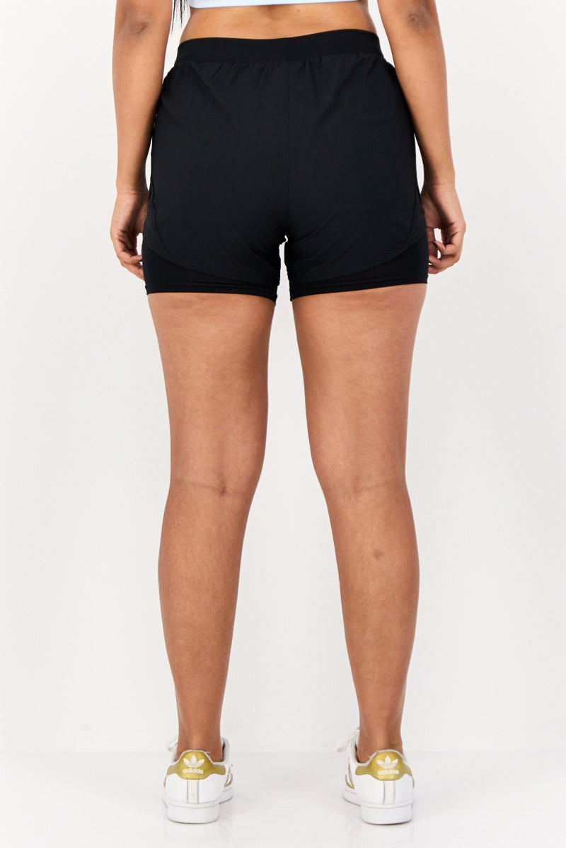 UNDER ARMOUR Women Sportswear Fit Training Shorts, Black - Image 3