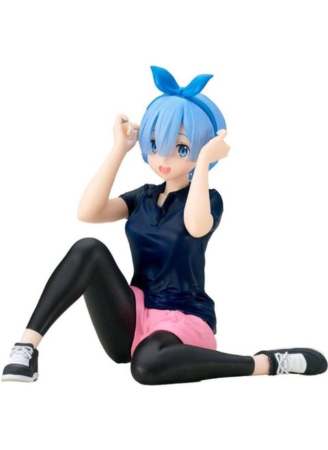 Bandai Banpresto Re:Zero Starting Life in Another World - Relax Time - Rem Training Style Ver