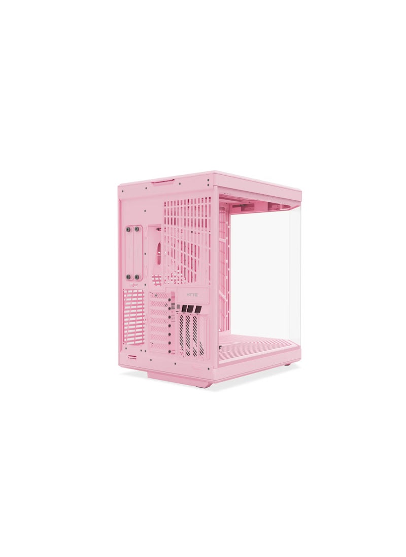 HYTE HYTE Y70 Modern Aesthetic Dual Chamber ATX Mid-Tower Case - Strawberry Milk  - Image 3