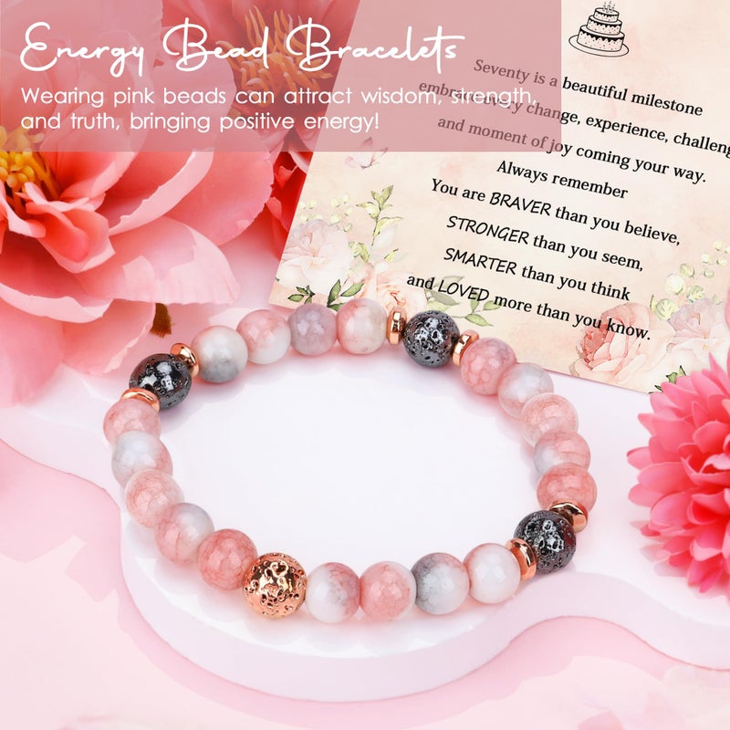Saineron 70th Birthday Gifts for Women Classy 70th Birthday Gifts for 70 Year Old Woman Cool 70 and Fabulous Gift Ideas for Mom Unique 1956 Decorations for Women 70s Accessories for Female Ladies Her - Image 4