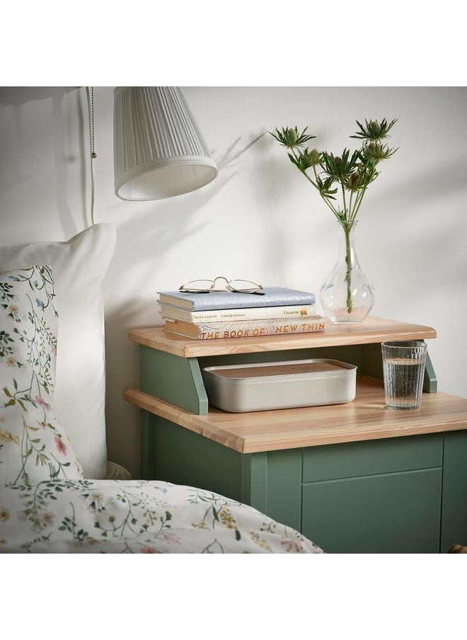 جرين تايجر صندوق مع غطاء، بيج فاتح، 12×24×6 سم  - Image 5