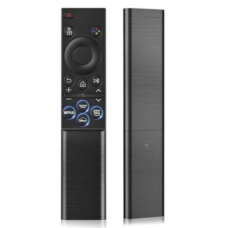 Samsung TV remote replacement for CU7000/DU7200, BN59-01388A, universal for 20152025 Crystal UHD/Frame/QLED/OLED/Neo QLED Smart TVs, ABS plastic, black, plug-and-play compatibility - Image 1